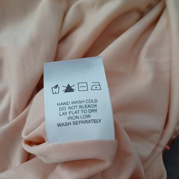 About Us x Revolve Bethany Sequin Mini Dress Rose Gold S NWT - Picture 11 of 14